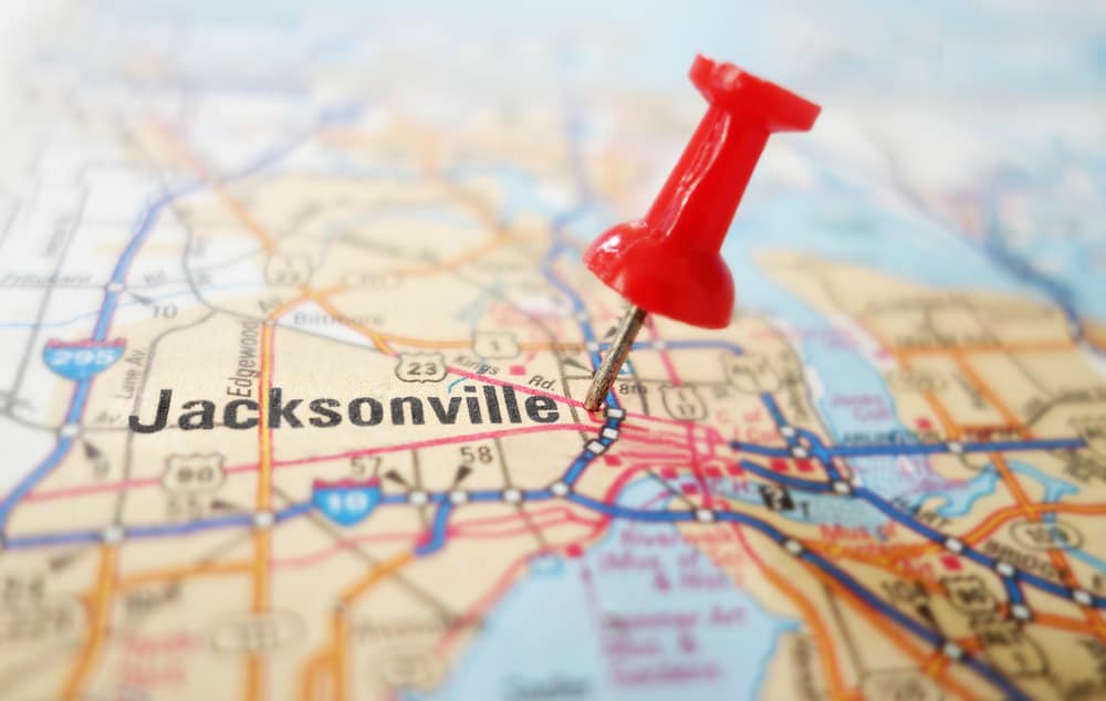 Jacksonville and its local areas